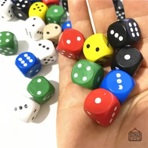 Dés en bois pour ajouter du fun à vos soirées jeux