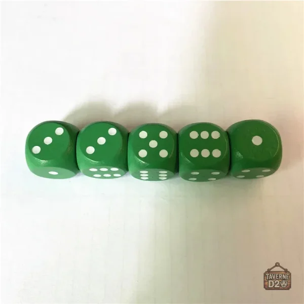 Dés en bois, accessoire essentiel pour les jeux de dés