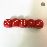 Dés en bois design, pour des jeux amusants et originaux