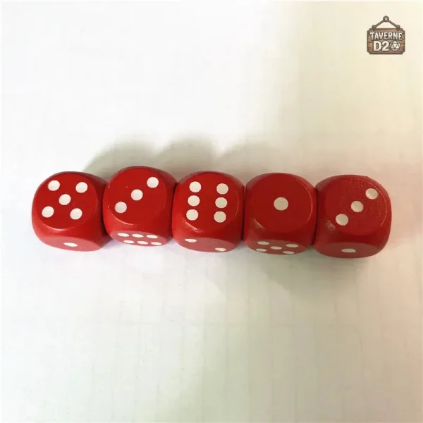 Dés en bois design, pour des jeux amusants et originaux