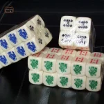 Dés Poker - lot de 10 dés pour vos jeux de société