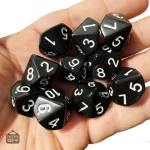 Dés de jeu en lot, parfaits pour les passionnés