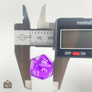 Jeu de dés à 20 faces, pack de 10 unités