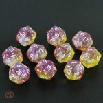 Dés D20 Célestes pour vos aventures ludiques