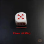 Jeux de dés D6 Cœurs pour des parties amusantes