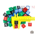 Dés digitaux pour jeux de société, 6 chiffres, x10