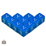 Dés 6 chiffres pour jeux de rôle, ensemble de 10