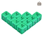 Dés numériques, 10 unités, parfaits pour tous les jeux