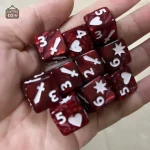 Dés 10 faces pour sessions de Donjons et Dragons