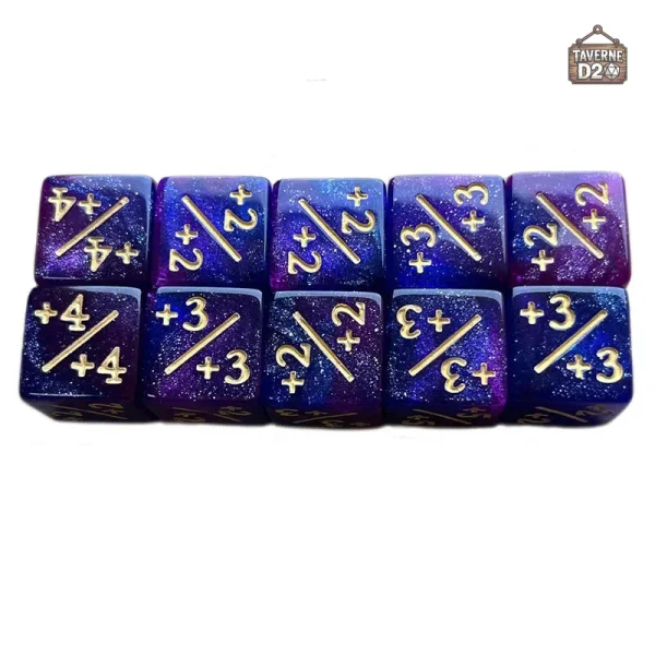 D6 Galaxie - dés à six faces pour des heures de divertissement