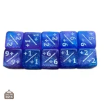 Dés D6 Galaxie - essentiels pour vos parties de jeux