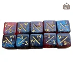 D6 Galaxie - dés à six faces pour l'imagination ludique