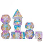 Dés de JDR Nébuleuse Divine - Lot de 11 dés colorés