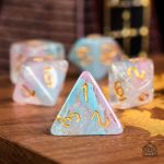 Dés nébuleux pour jeux de rôle - 11 pièces