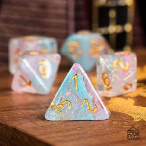 Dés nébuleux pour jeux de rôle - 11 pièces