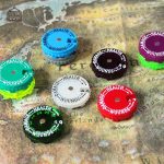 Compteurs de vie colorés pour jeux de société