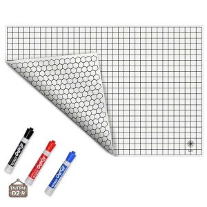 Plateau de jeu réversible pour stratégies en format carré et hexagonal