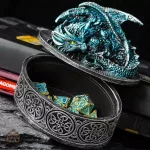Boite à dés - La cache du Dragon, design unique