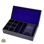 Accessoire de jeu : boîte à dés décorée dragon