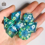 Boite de dés à thème astral