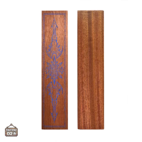 Boîte à dés en bois pour collectionneurs