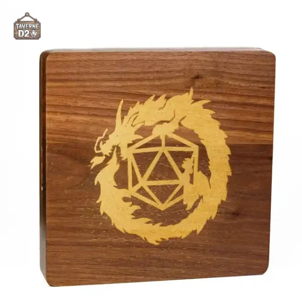 Piste à dés en bois, accessoire de jeu incontournable