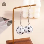 Boucles d'oreille D20 pour les amateurs de jeux de société