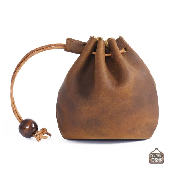 Accessoire pour dés en cuir, design raffiné