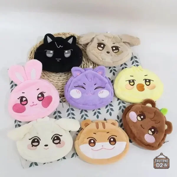 Bourse à dés peluche mignon