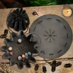 Bourse Rune Nocturne, design inspiré des runes anciennes