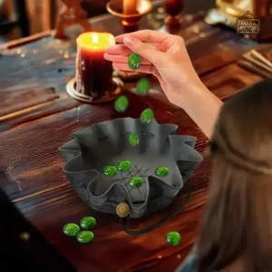 Bourse à dés nocturne, parfait pour les jeux de rôle