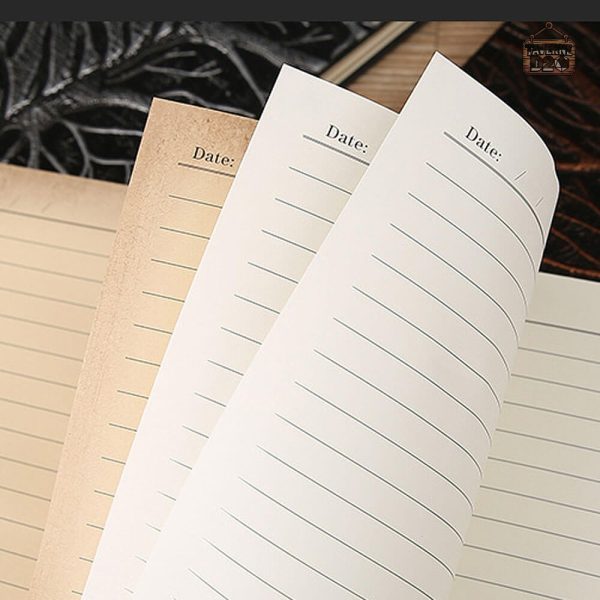 Intérieur du carnet L'envol du phénix, pages blanches
