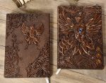 Vue d'ensemble du carnet de notes phénix coloré