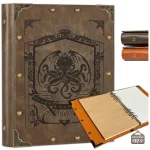 Carnet format A5 aux motifs Cthulhu pour les passionnés d'écriture
