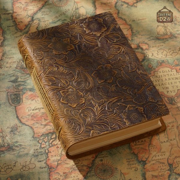 Carnet fait main en cuir, format pratique