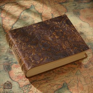 Carnet en cuir fait main, accessoire pratique