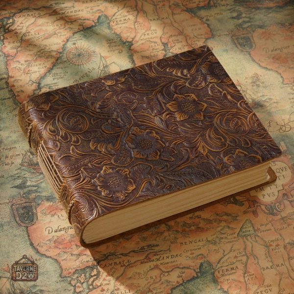 Carnet en cuir fait main, accessoire pratique