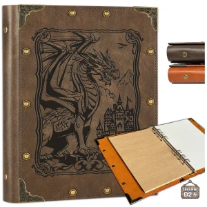 Carnet A5 pour campagnes de Dungeons & Dragons