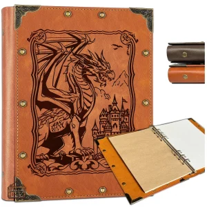 Carnet de jeu A5 pour notes et stratégies D&D
