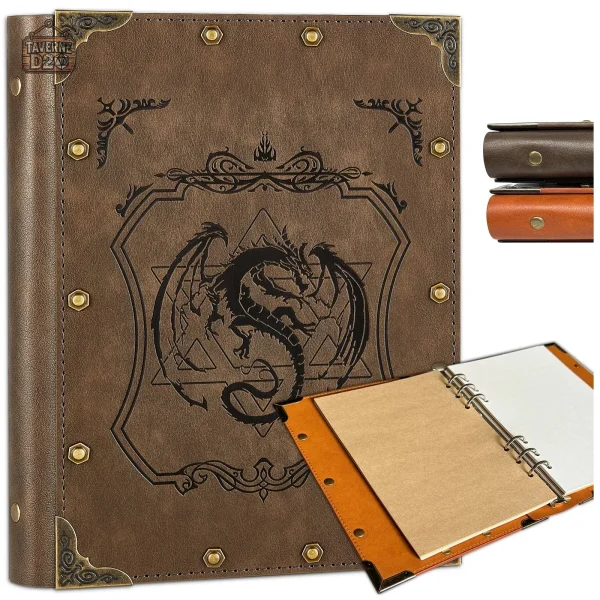 Carnet A5 Donjons et Dragons pour les aventuriers