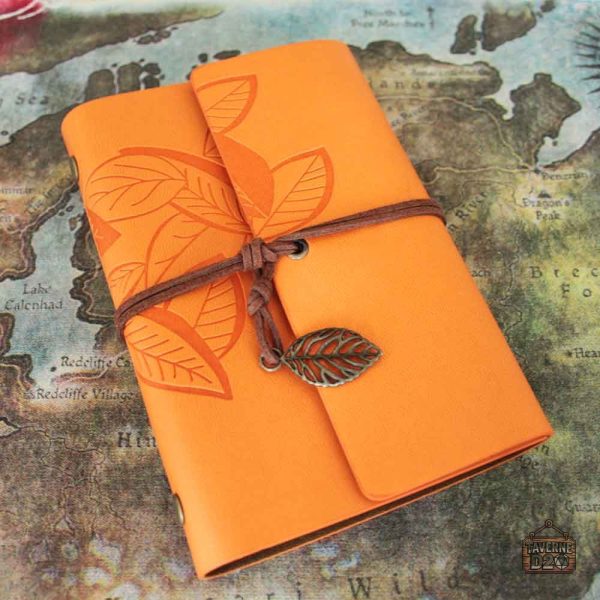 Aventurier moderne, carnet en cuir pour vos récits