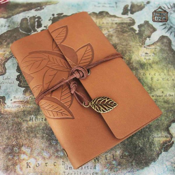 Carnet en cuir, essentiel pour les aventuriers