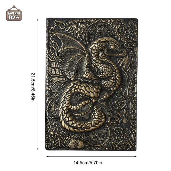 Carnet Wyverne idéal pour journaling et planification