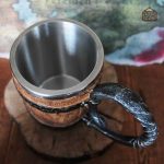 Chope de bière viking pour collectionneurs