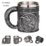 Chope à bière style dragon