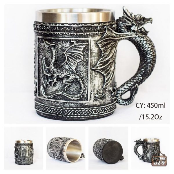 Chope Dragon unique pour collection