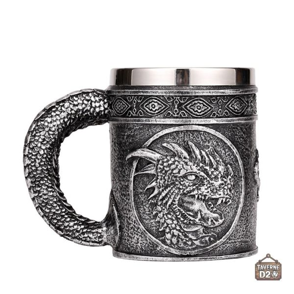 Chope à thème fantastique dragon