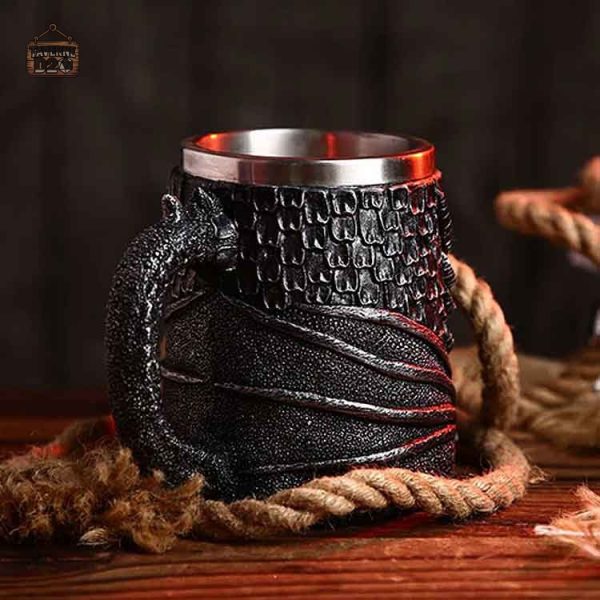 Chope artisanale au style fantastique