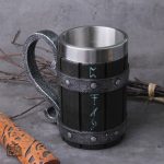 Chope artisanale inspirée de la culture viking