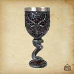 Chope Baphomet, le Prince Diabolique en verre